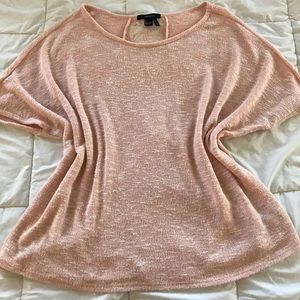 Muted Pink Dolman-style Top